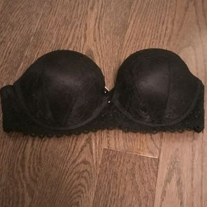 32C Very Sexy Multi-way Black Lace Bra
